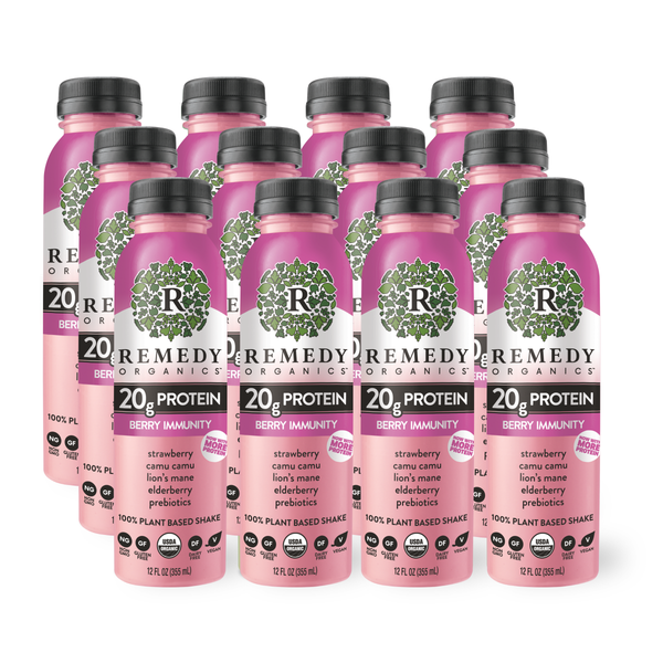 Berry Immunity Wellness Shakes with Free Shipping - Vegan Snack or