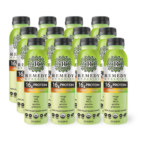 Tropical Greens Wellness Shakes with Free Shipping - Vegan Snack